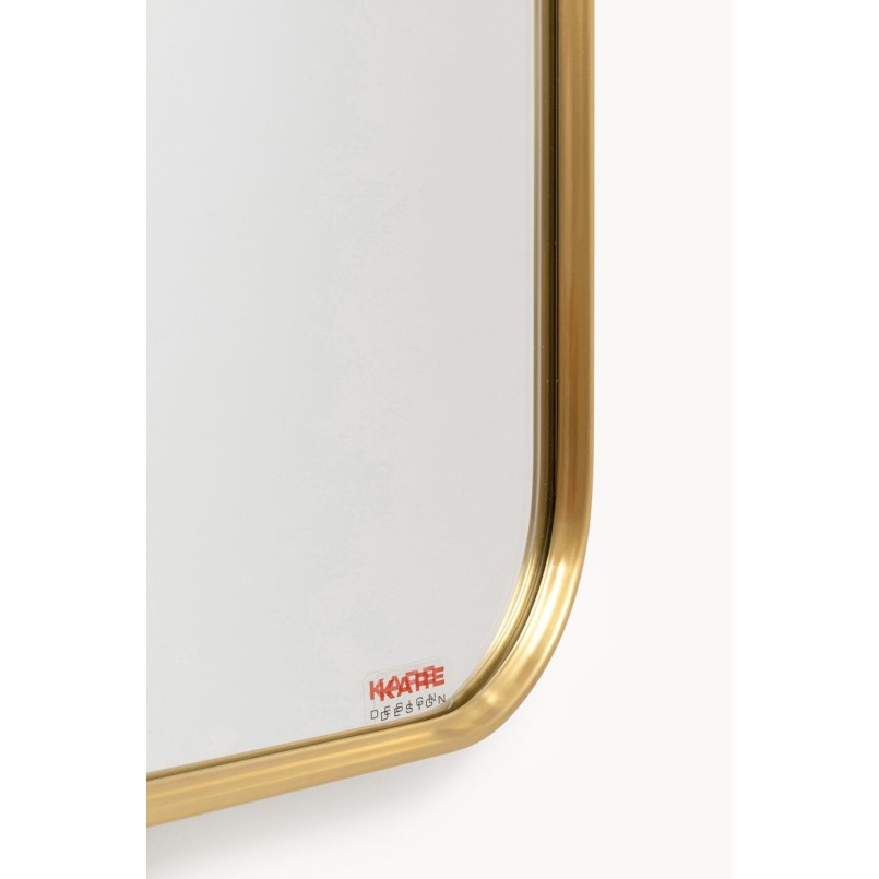 Miroir rectangle en laiton - Simply - Kare Design