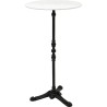 Table de bar en marbre blanc - Bistrot - Kare Design