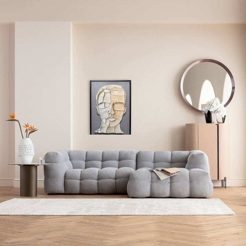Tableau encadré visage abstrait - Kare Design
