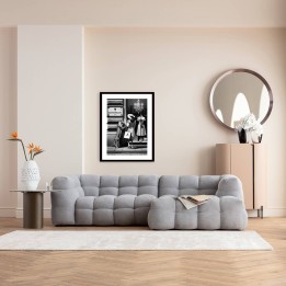 Tableau femme qui fait du shopping - Kare Design