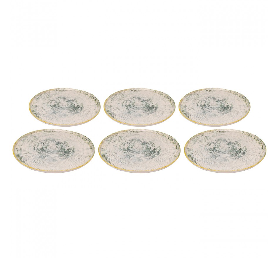 Plate Pippa Ø28cm (6/set) Kare Design Plate Pippa Ø28cm (6/set) Kare Design