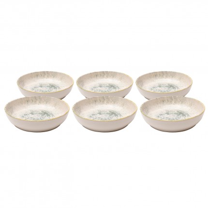 Assiettes creuses Pippa 20cm set de 6 Kare Design