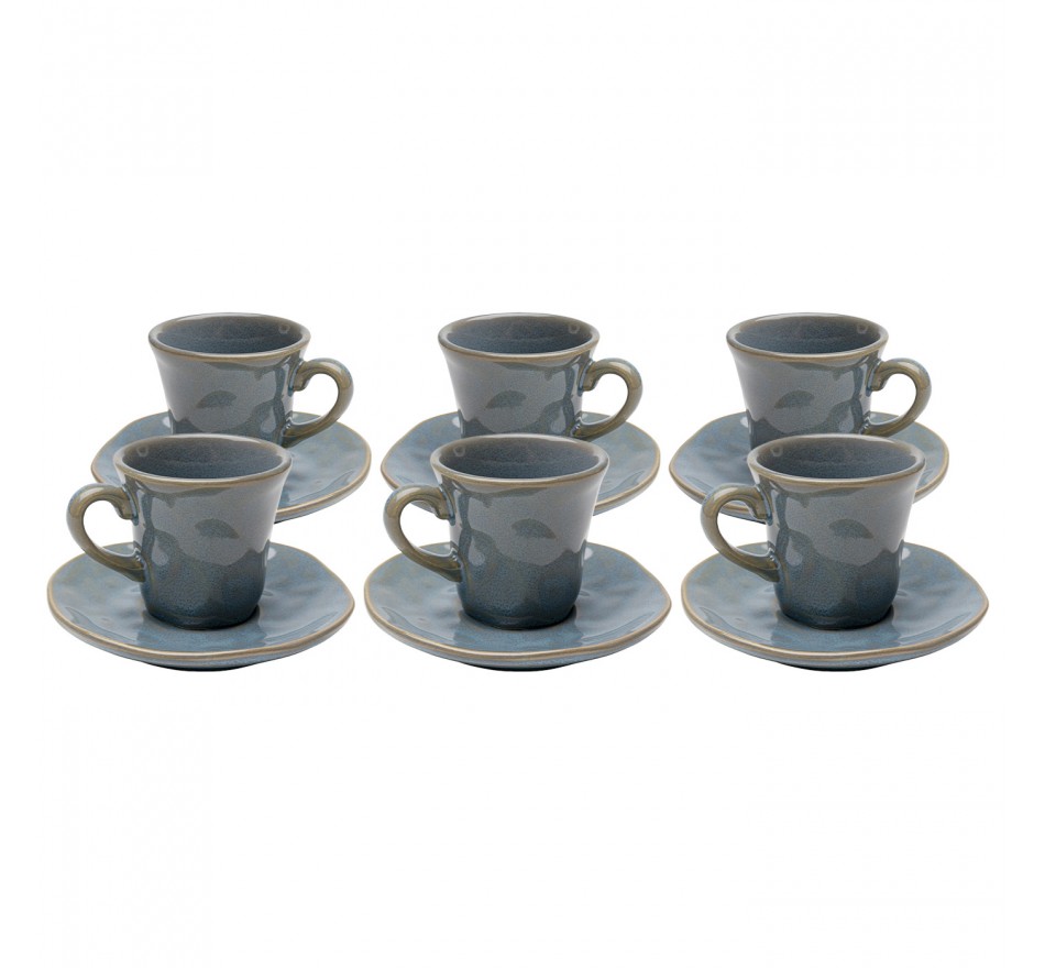 Espresso Cup Organic blue (6/set) Kare Design Espresso Cup Organic blue (6/set) Kare Design