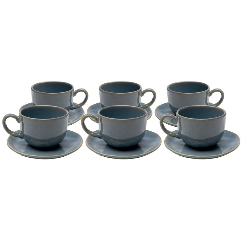 Tasses à café en faïence bleue - Organic - Kare Design