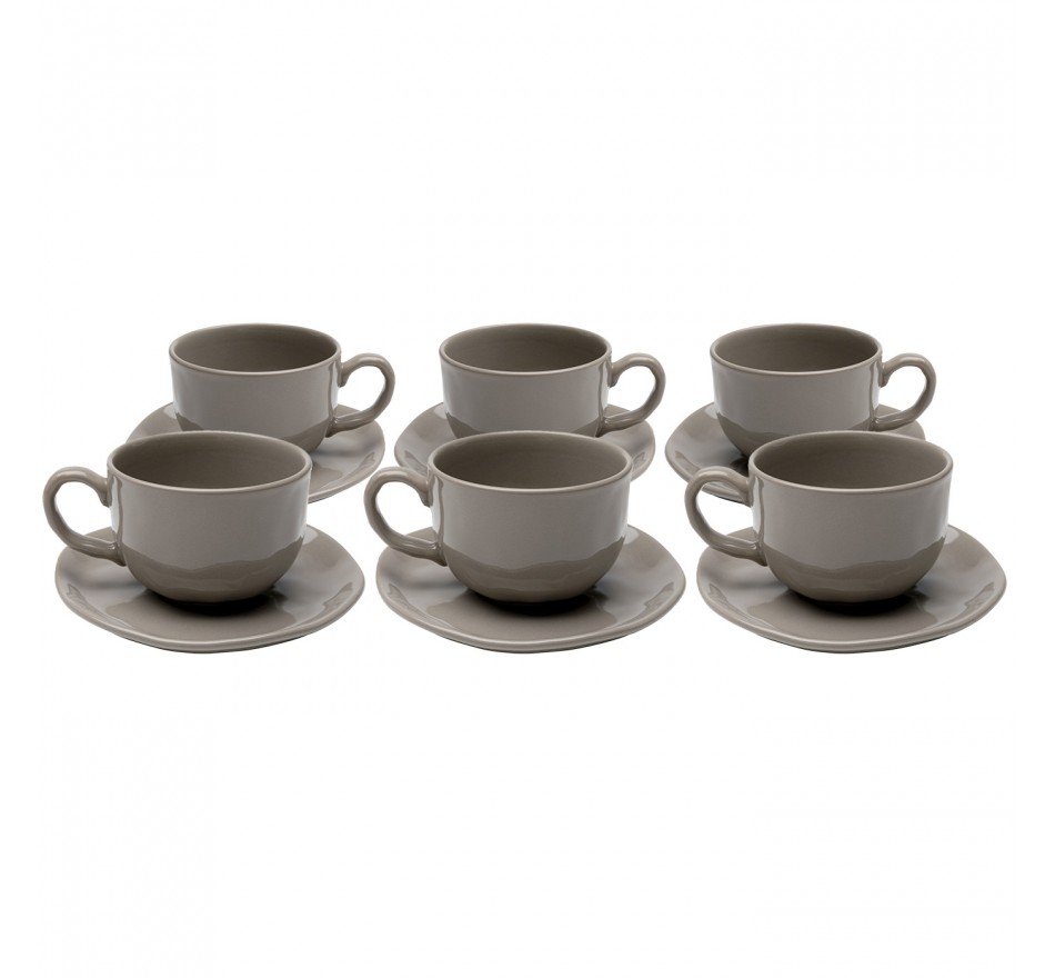 Coffee Cup Organic taupe (6/set) Kare Design Coffee Cup Organic taupe (6/set) Kare Design