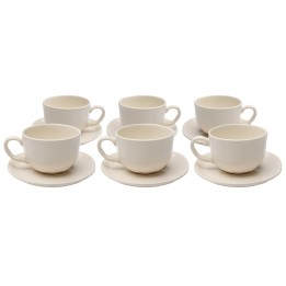 Tasses à café en faïence crème - Organic - Kare Design