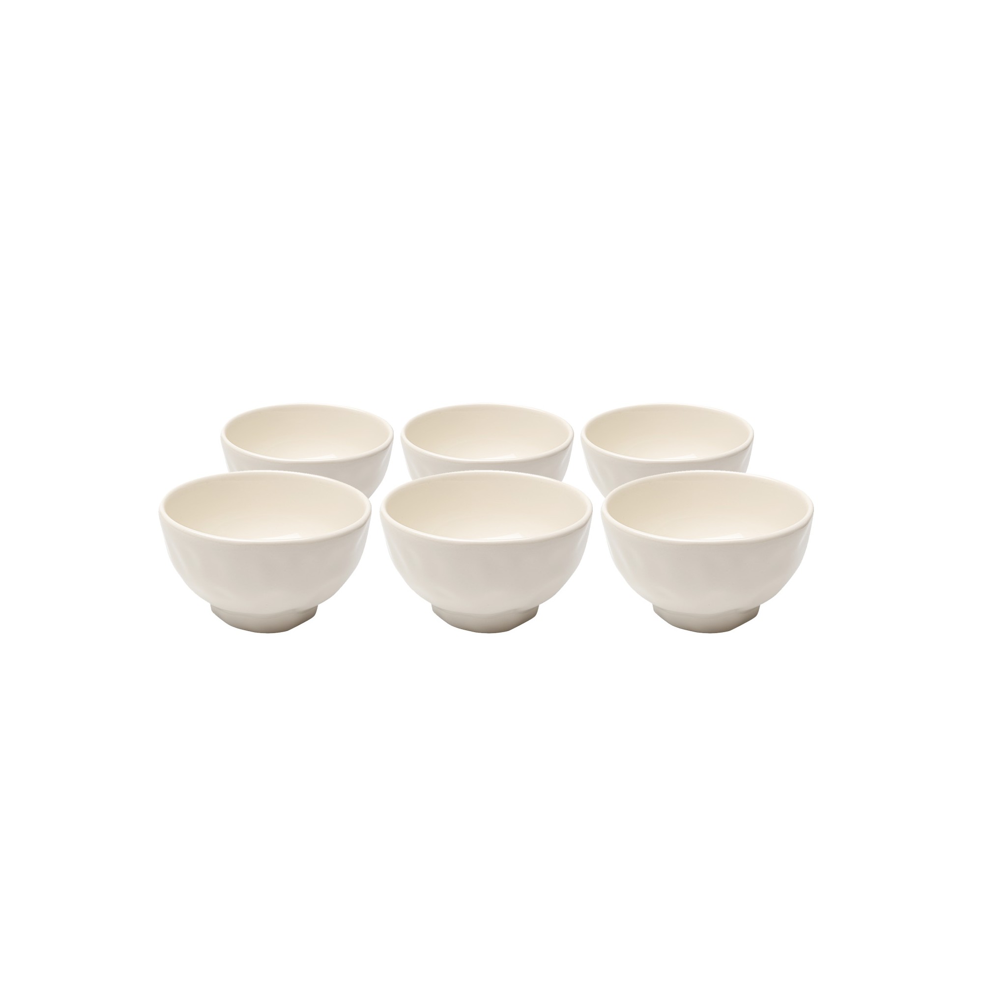Bols Organic 15cm crème set de 6 Kare Design