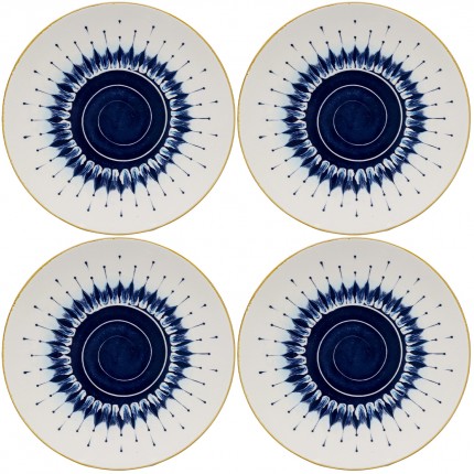 Plate Dalia Ø21cm (4/set) Kare Design