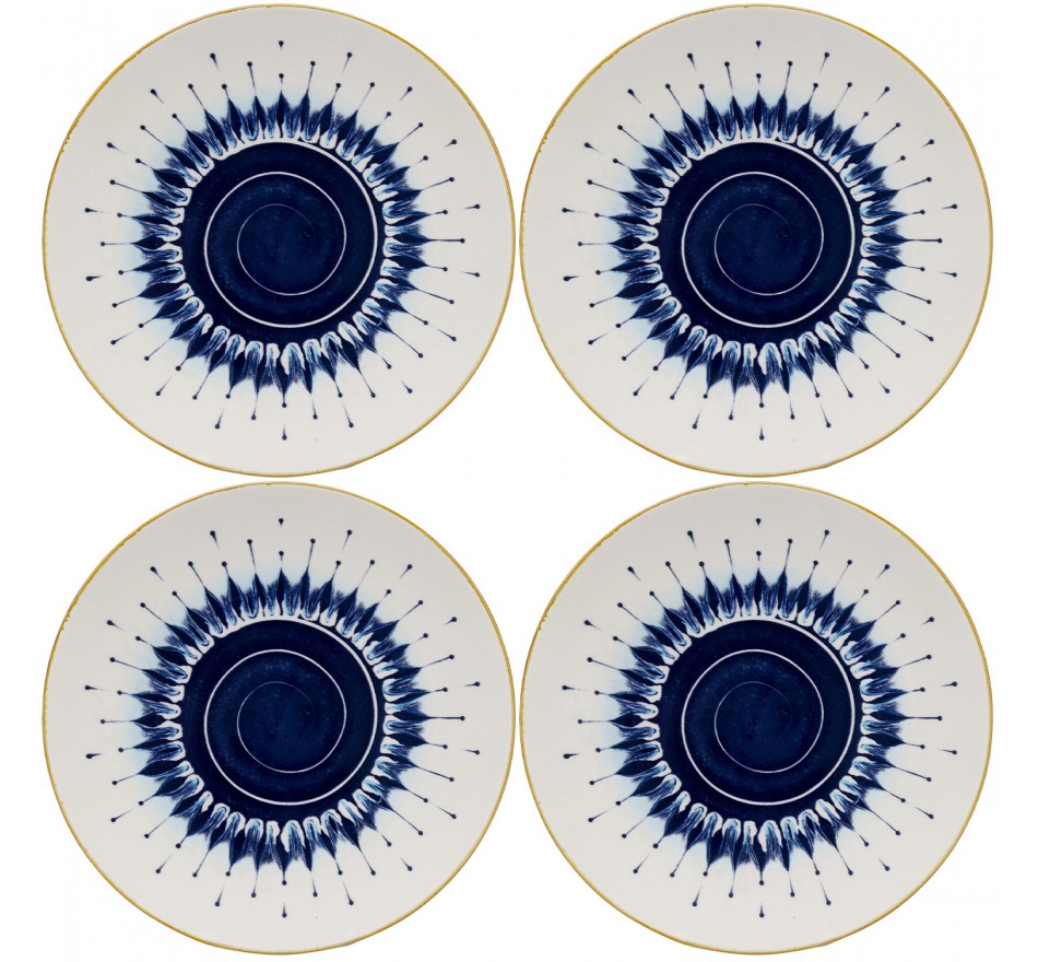 Assiettes Dalia 21cm set de 4 Kare Design Assiettes Dalia 21cm set de 4 Kare Design