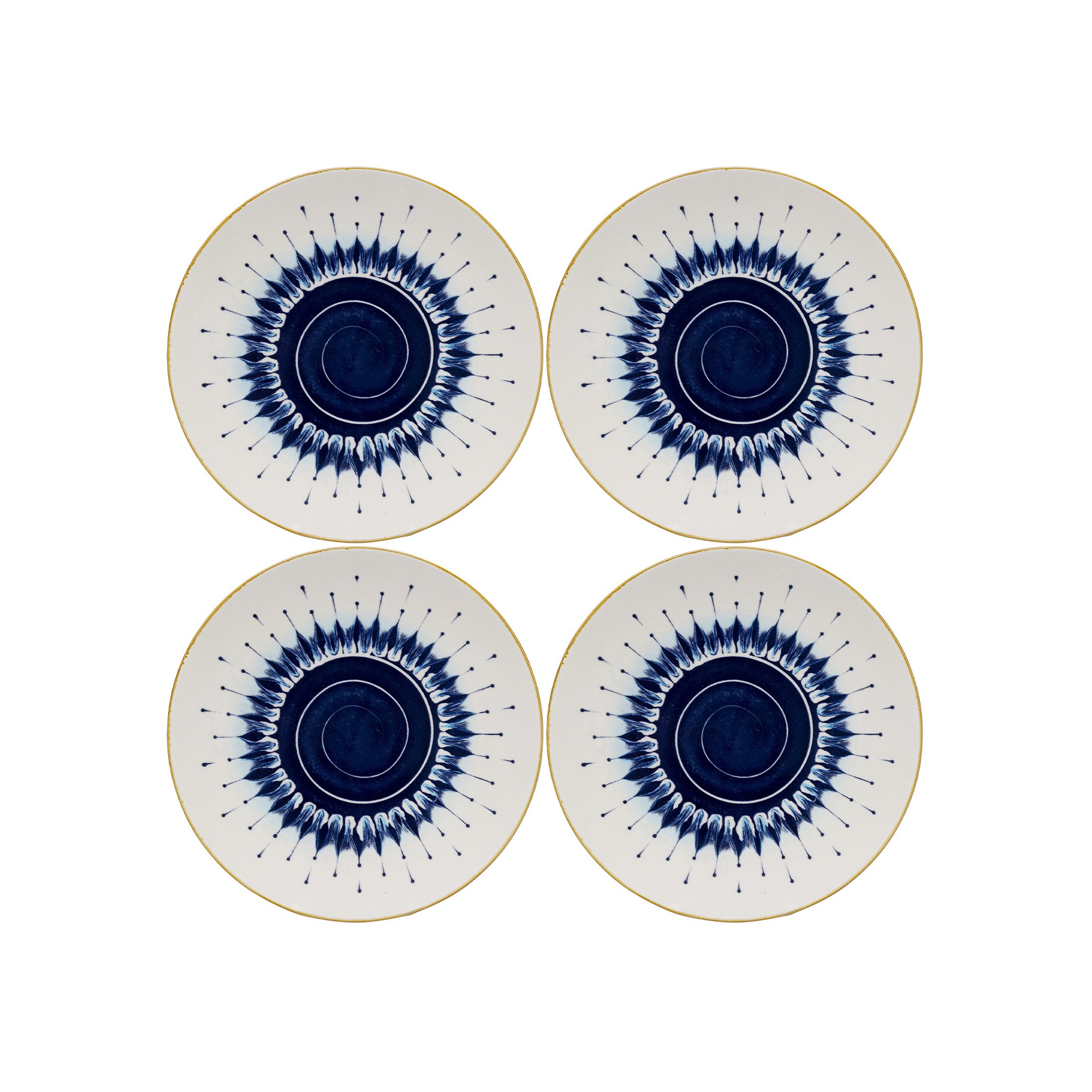 Assiettes Dalia 21cm set de 4 Kare Design