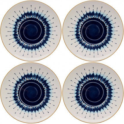 Assiettes Dalia 27cm set de 4 Kare Design