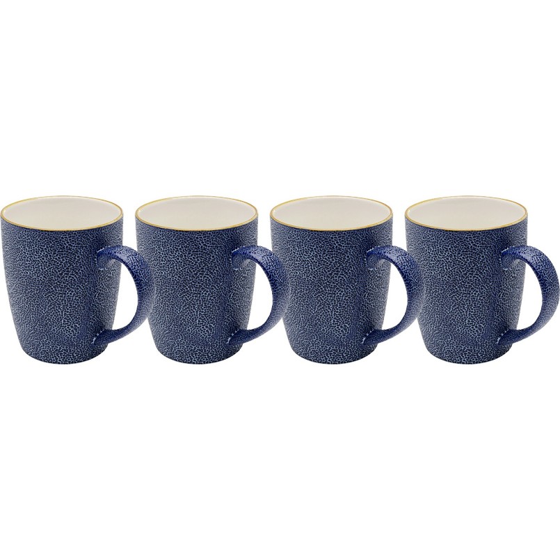 Mugs bleus en grès - Gioia - Kare Design