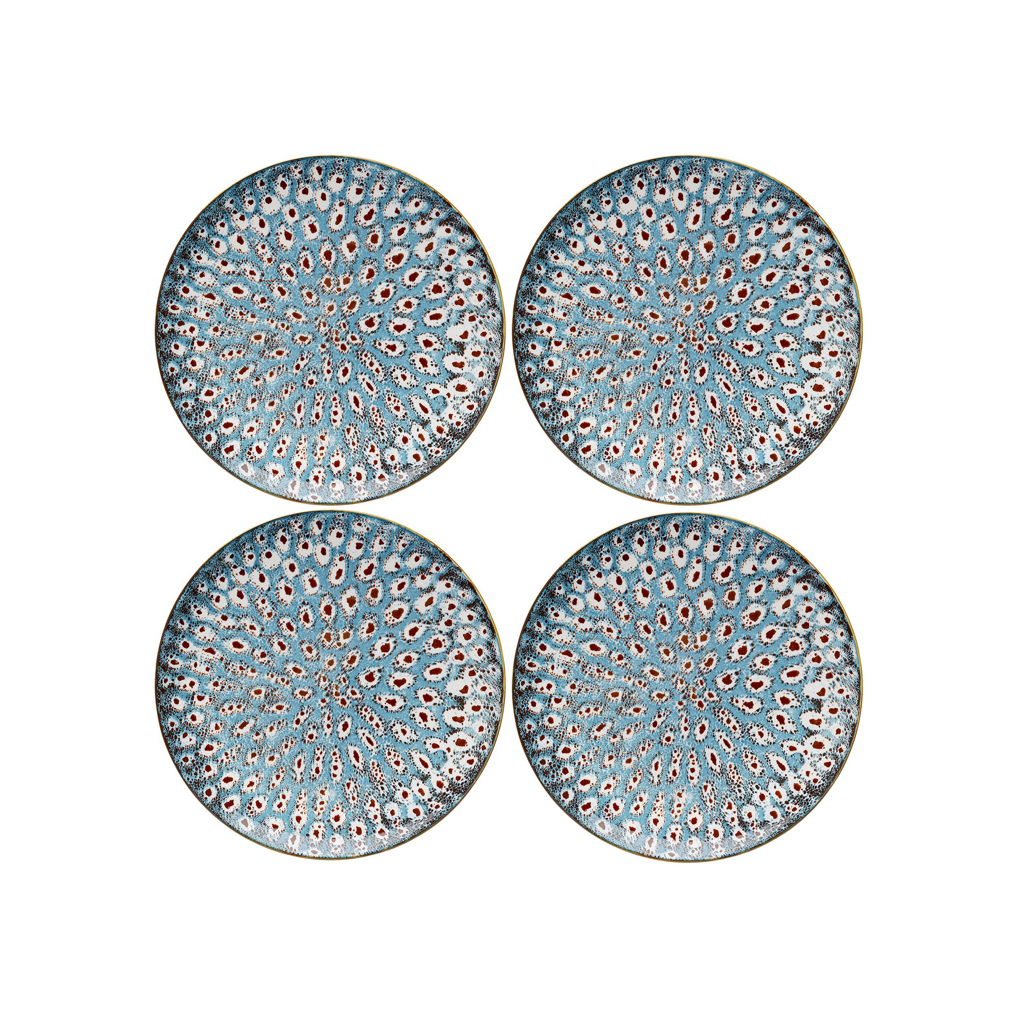Plate Gioia Ø27cm (4/set) Kare Design