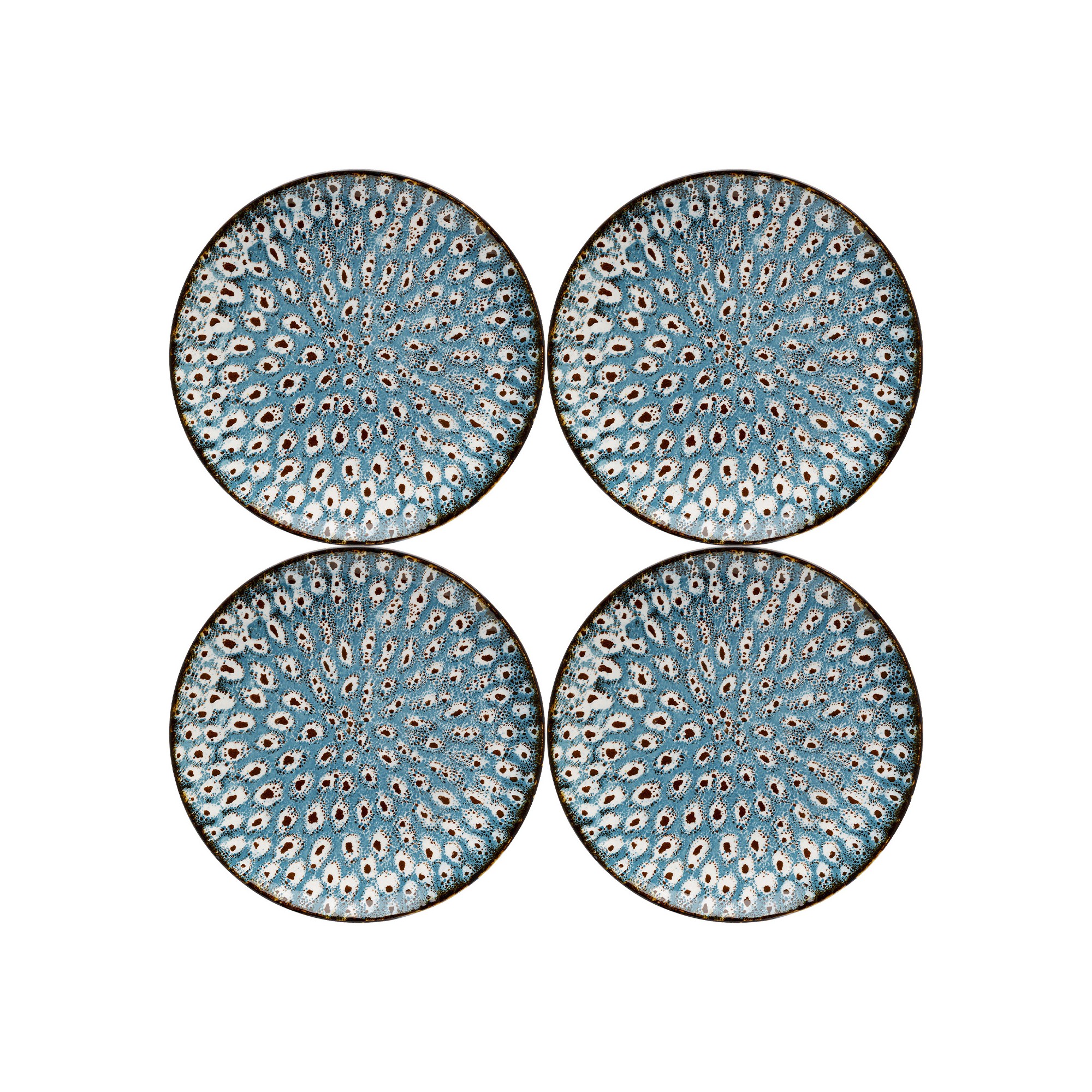 Plate Gioia Ø21cm (4/set) Kare Design