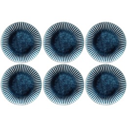 Blue plate - Mustique Rim - Kare Design
