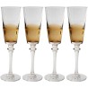Flûtes à champagne ambrées - Mimi - Kare Design