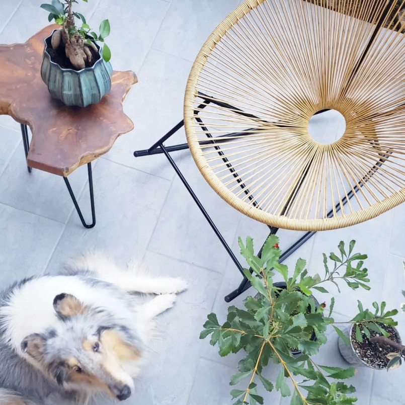 Side table in untreated wood - Aspen - Kare Design