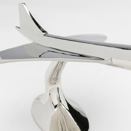 Déco avion argenté Kare Design