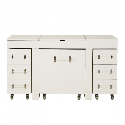 Make-up station Diva croco white Kare Design