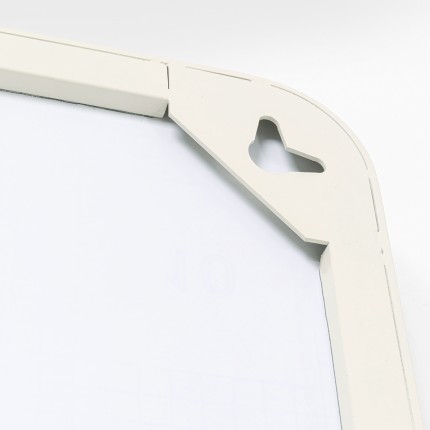 Miroir Curve rectangulaire 200x70cm beige Kare Design