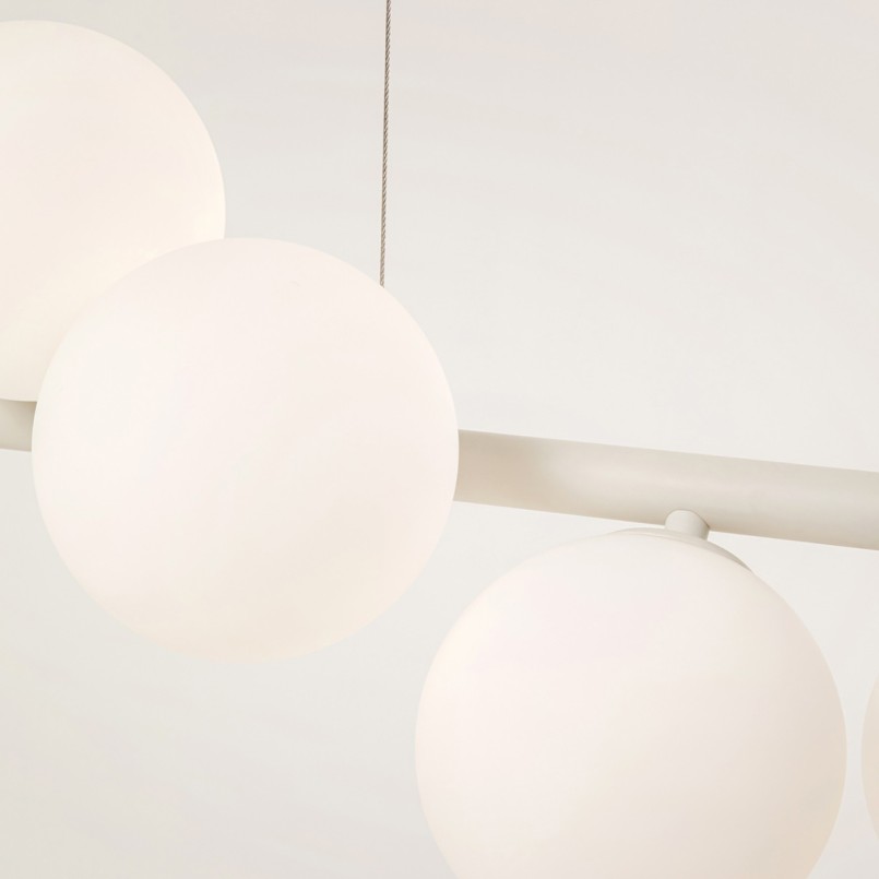Pendant Lamp Scala Balls 150cm beige Kare Design