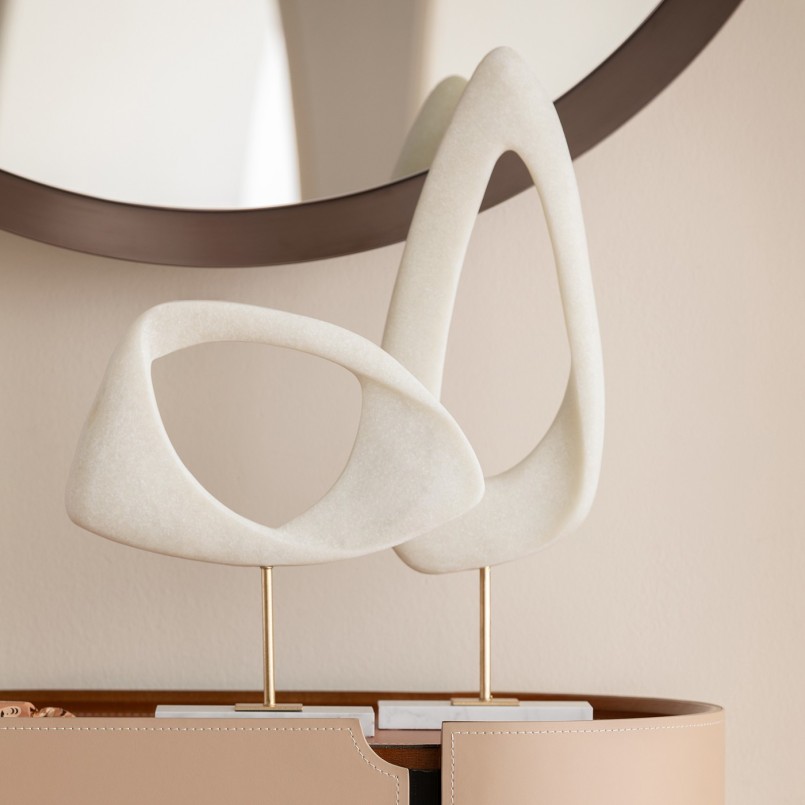 Décoration blanche abstraite - Soft - Kare Design