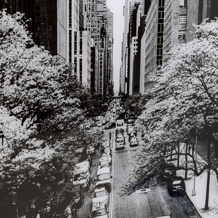 Tableau en verre rues de New York 80x120cm Kare Design