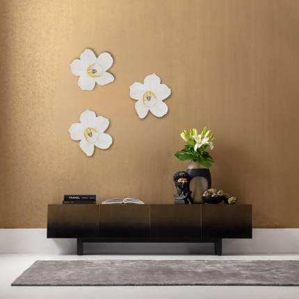 Wall Decoration Orchid White 44cm Kare Design