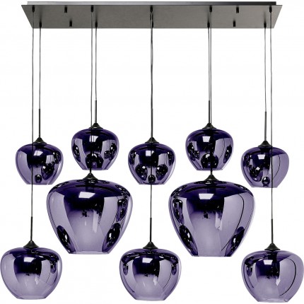 Suspension Sphere 10 bleue Kare Design