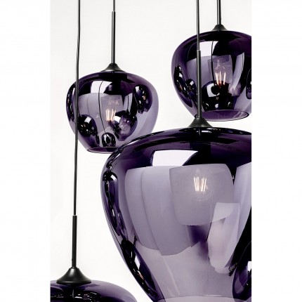 Pendant Lamp Sphere 10 blue Kare Design
