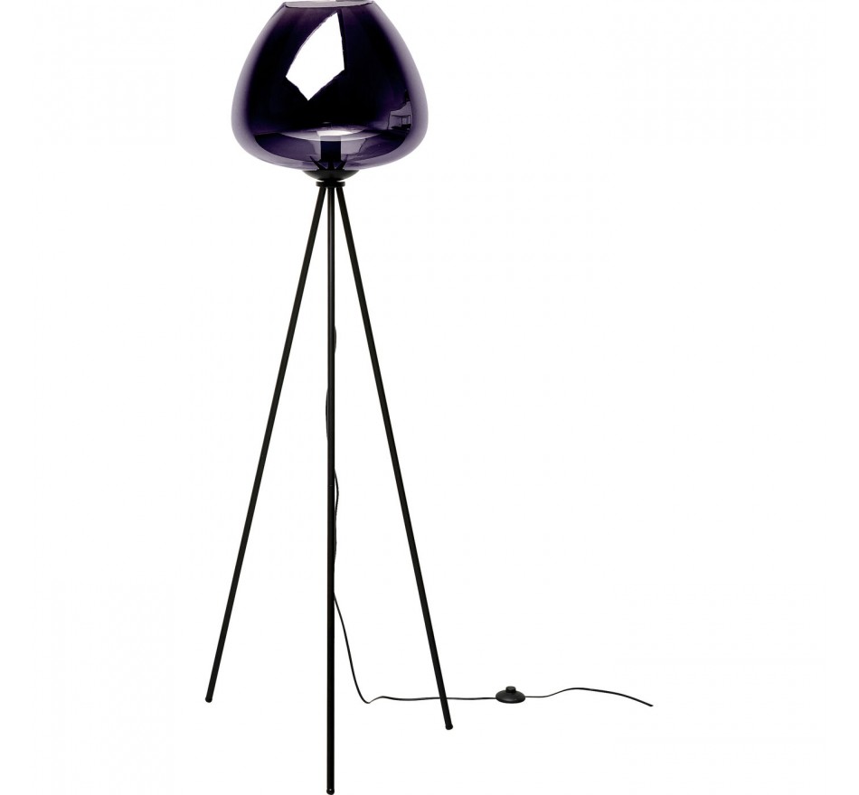Lampadaire Sphere 146cm bleu Kare Design Lampadaire Sphere 146cm bleu Kare Design