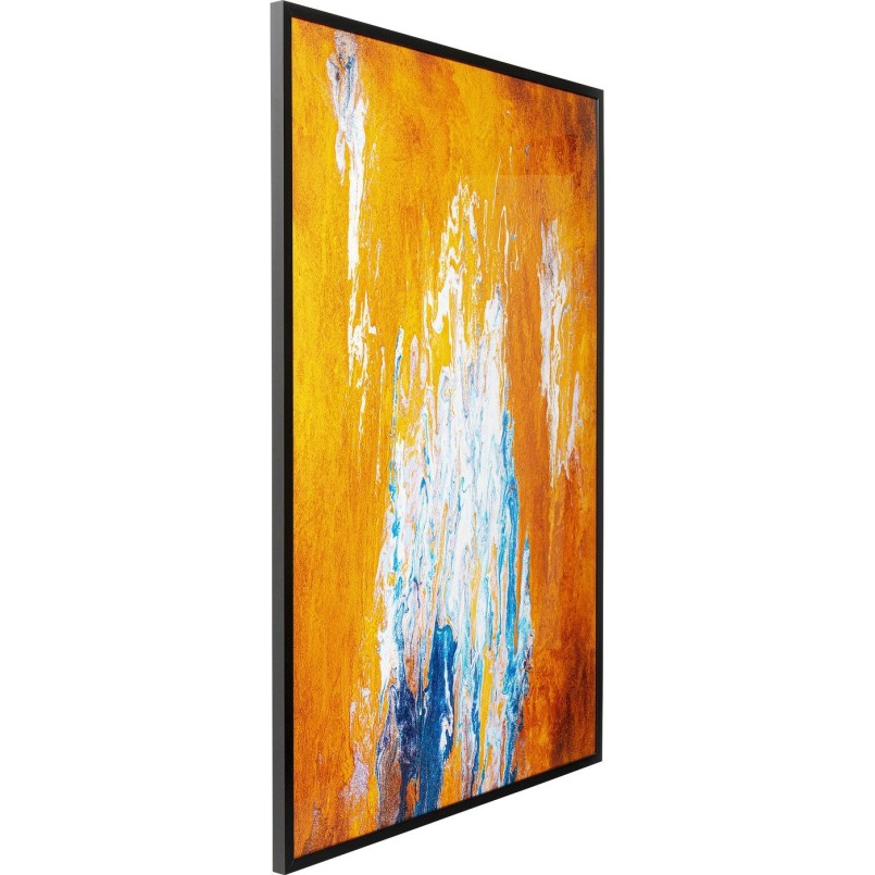 Framed Picture Artistas 80x120cm orange Kare Design
