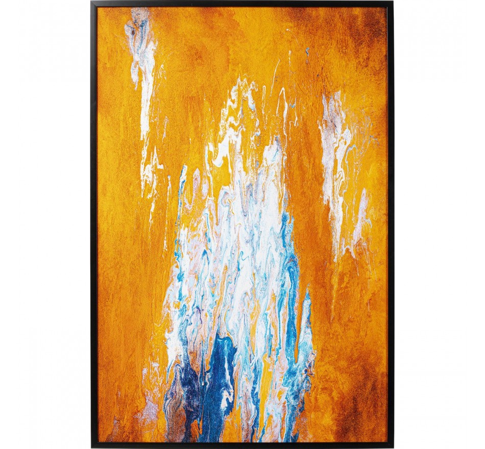 Tableau Frame Artistas 80x120cm orange Kare Design Tableau Frame Artistas 80x120cm orange Kare Design