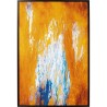 Tableau encadré abstrait orange - Artistas - Kare Design