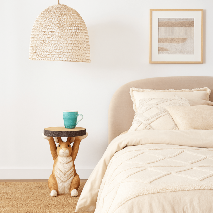 Table d'appoint Animal lapin Kare Design Table d'appoint Animal lapin Kare Design