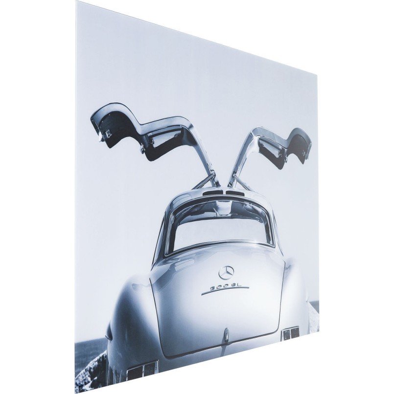 Tableau en verre voiture de collection - Kare Design