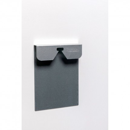 Tableau en verre caniche rose 40x50cm Kare Design