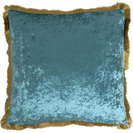 Cushion Fringe Cannes 55x55cm blue Kare Design Cushion Fringe Cannes 55x55cm blue Kare Design