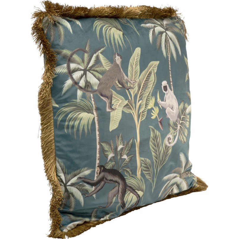 Cushion Fringe Jungle Fever 55x55cm Kare Design