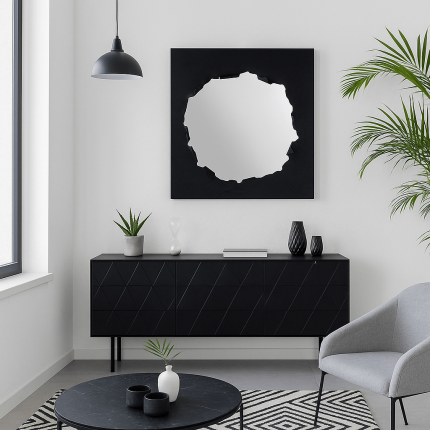 Miroir Explosion 90x90cm Kare Design