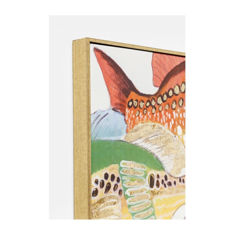 Framed Picture Fish Meeting 40x50cm (2/Set) Kare Design