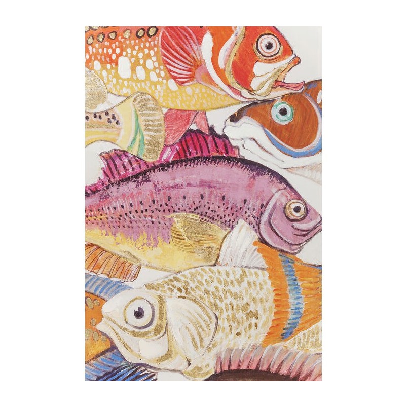 Tableaux Frame 50x40cm par set de 2 - Fish Meeting - Kare Design
