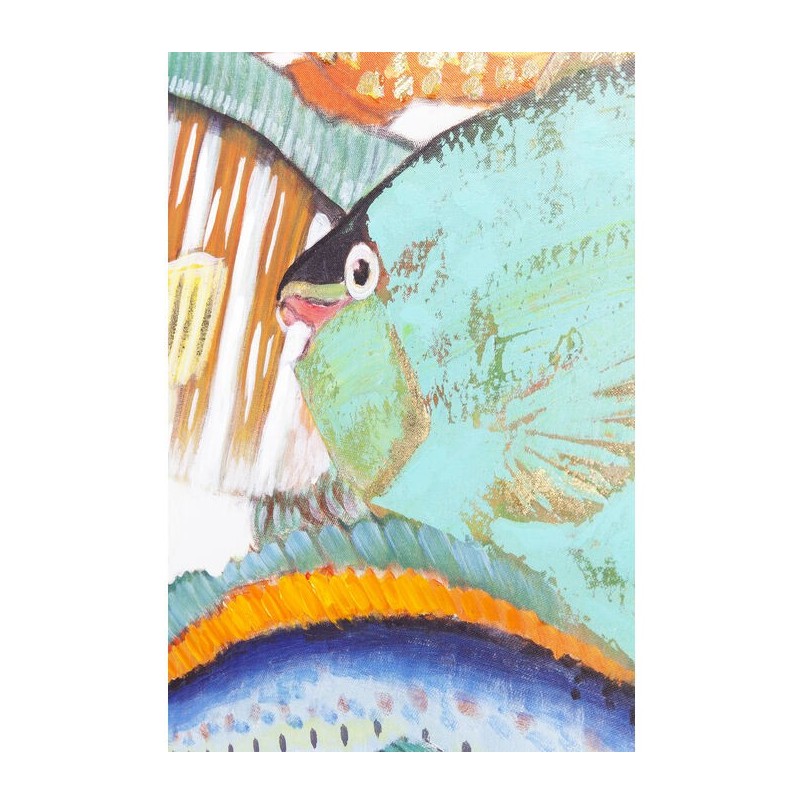 Tableaux Frame 50x40cm par set de 2 - Fish Meeting - Kare Design