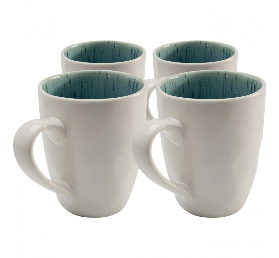 Mugs Mustique set de 4 Kare Design Mugs Mustique set de 4 Kare Design