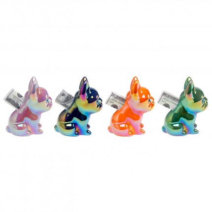 Tirelires chiots brillants set de 4 Kare Design