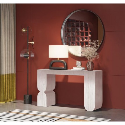 Console Curve 120x38cm blanche Kare Design