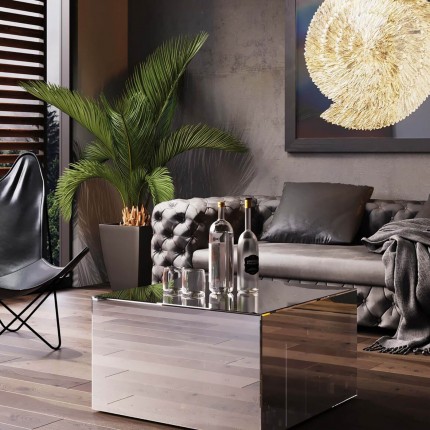 Tableau Golden Snail 120x120cm Kare Design