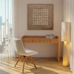 Framed Picture Art Row 100x100cm beige Kare Design