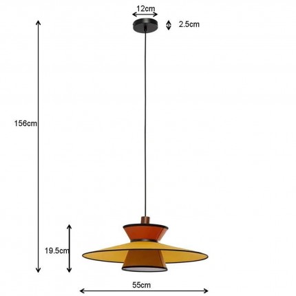 Pendant Lamp Riva 55cm Kare Design Pendant Lamp Riva 55cm Kare Design