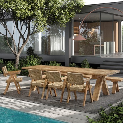 Outdoor Bench Longford 300x40cm Gescova Outdoor Bench Longford 300x40cm Gescova